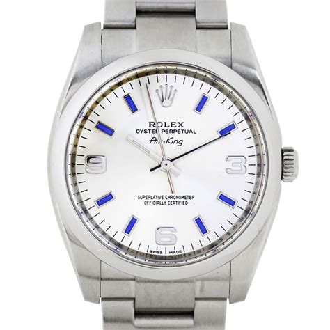 rolex oyster perpetual 114200|rolex air king 34 mm.